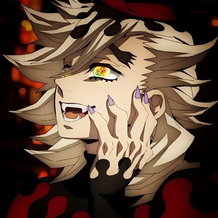 Doma Upper Moon 2 and cult leader demon in Demon Slayer